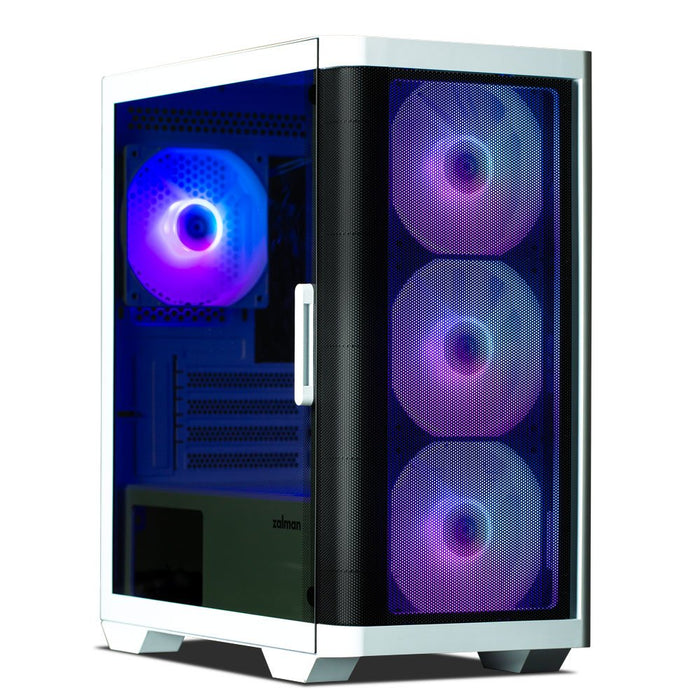 EAN 8809213763410 - Zalman M4 WHITE carcasa de ordenador Mini Tower Negro, Blanco imagen 2