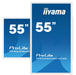 EAN 4948570118076 - iiyama TF5539UHSC-W1AG pantalla de señalización 139,7 cm (55") LED 500 cd / m² 4K Ultra HD Blanco Pantall imagen 5