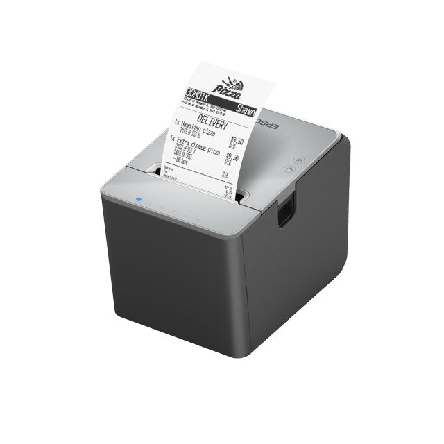 EAN 8715946734286 - Epson TM-L100 (103A0): USB, Ethernet, Serial, Linerfree, PS, UK, Black imagen 5