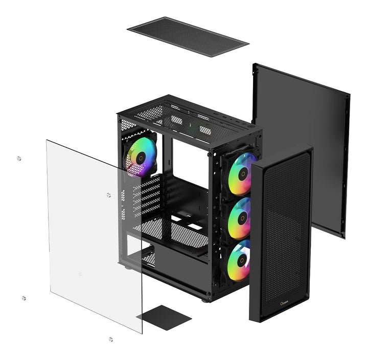 EAN 6977414881836 - Ocypus Gamma C50 ARGB Mini Tower Negro imagen 8