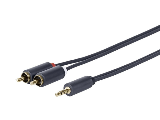 EAN 5712505321539 - Vivolink PROMJRCA25 cable de audio 25 m 3,5mm 2 x RCA Negro imagen 1