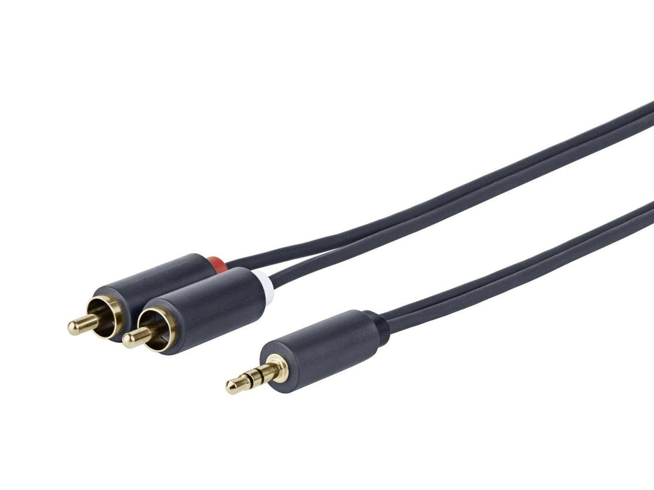 EAN 5712505321577 - Vivolink PROMJRCA7 cable de audio 7 m 3,5mm 2 x RCA Negro imagen 1