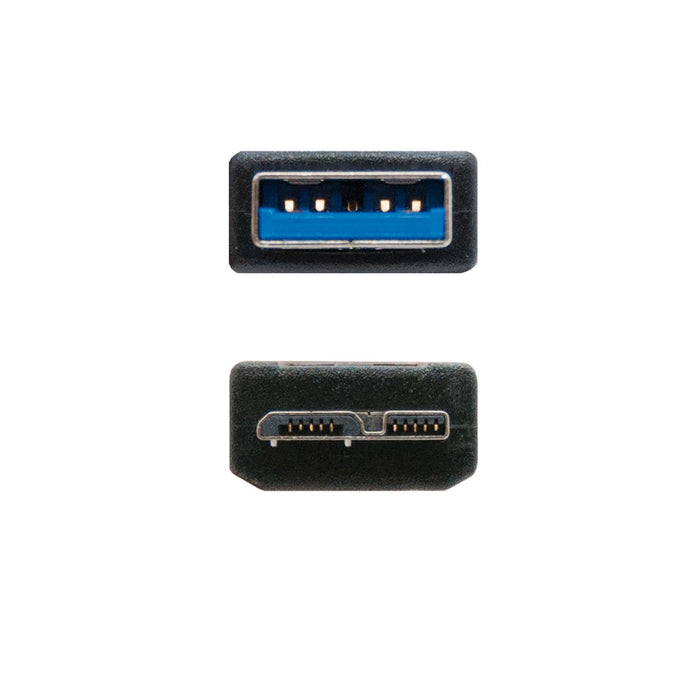 EAN 8433281003897 - Nanocable 10.01.1102-BK cable USB USB 3.2 Gen 1 (3.1 Gen 1) 2 m USB A Micro-USB B imagen 3
