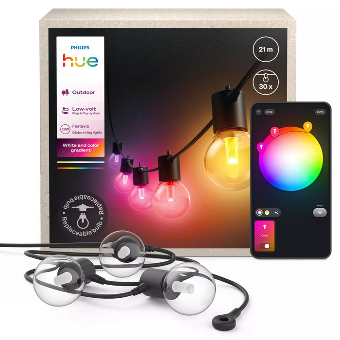 EAN 8720169371590 - Philips Hue White and Color ambiance 8720169371590 iluminación inteligente Tira de luz inteligente Blueto imagen 3