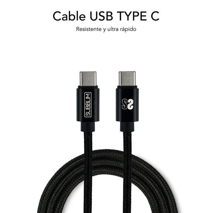 EAN 8436586742096 - SUBBLIM SUBCHG-3WPD11 cargador de dispositivo móvil Universal Negro, Gris Corriente alterna Carga rápida  imagen 5