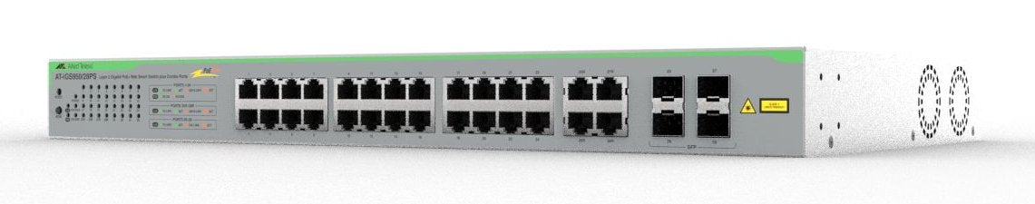 EAN 767035239569 - Allied Telesis iGS950/28PS Gestionado L2 Gigabit Ethernet (10/100/1000) Energía sobre Ethernet (PoE) Monta imagen 4