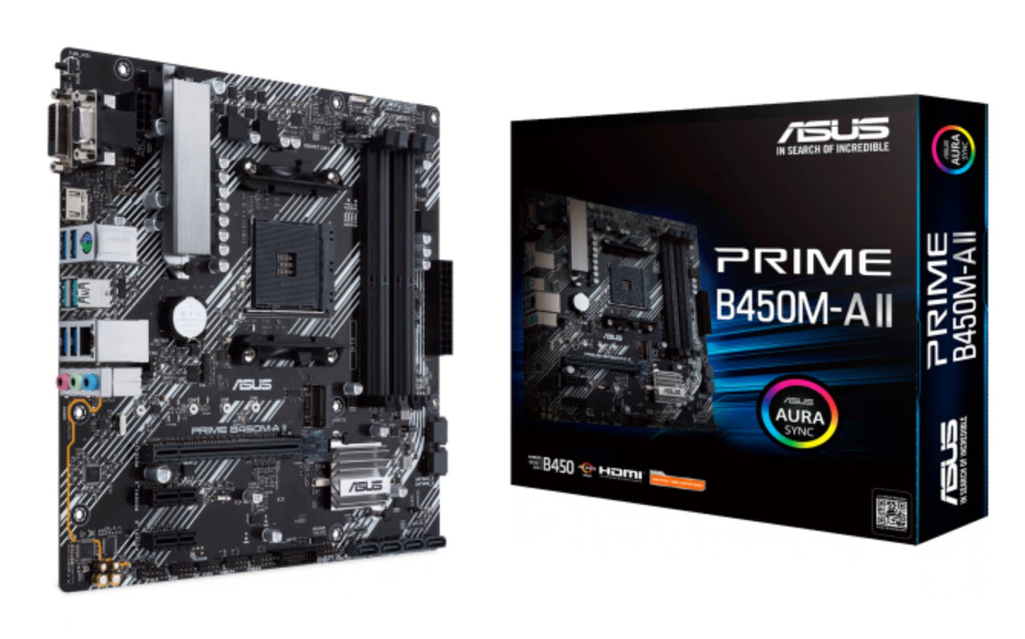 EAN 4718017924986 - ASUS PRIME B450M-A II AMD B450 Zócalo AM4 micro ATX imagen 1