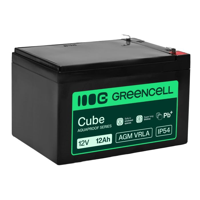 EAN 5904326376571 - Green Cell AGM12V12AH-H batería para sistema ups Sealed Lead Acid (VRLA) 12 V 12 Ah imagen 1