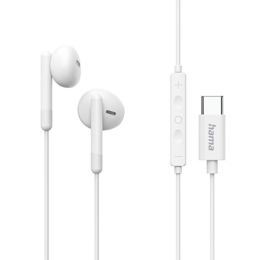 EAN 4047443541659 - Hama Classy Auriculares Alámbrico Dentro de oído Llamadas/Música USB Tipo C Blanco imagen 1