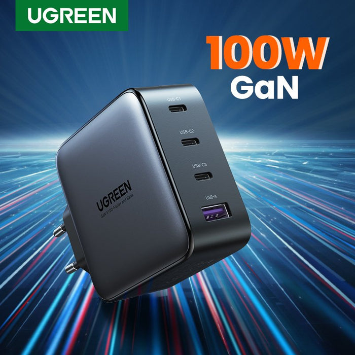 EAN 6957303847471 - Ugreen 40747 cargador de dispositivo móvil Universal Negro Corriente alterna Carga rápida Interior imagen 9