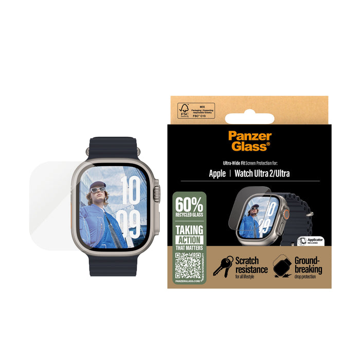 EAN 5715685003615 - PanzerGlass ® Screen Protector Apple Watch Ultra 3 | Ultra 2 | Ultra | 49mm Protector de pantalla 1 pieza imagen 2