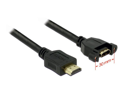 EAN 4043619851027 - DeLOCK 1m 2xHDMI cable HDMI HDMI tipo A (Estándar) Negro imagen 2