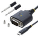 EAN 65030898430 - StarTech.com 1P6FFC-USB-C-SERIAL cable de serie Negro USB Tipo C RS-232 imagen 6
