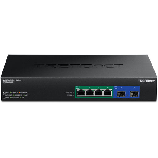 EAN 710931163100 - Trendnet TPE-BG5062 switch No administrado 2.5G Ethernet (100/1000/2500) Energía sobre Ethernet (PoE) Negr imagen 2