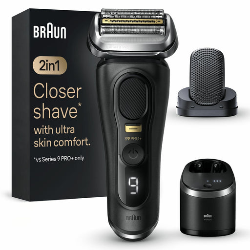 EAN 7500435218245 - Braun Series 9 Pro+ 9590cc Wet & Dry Máquina de afeitar de láminas Recortadora Negro imagen 1
