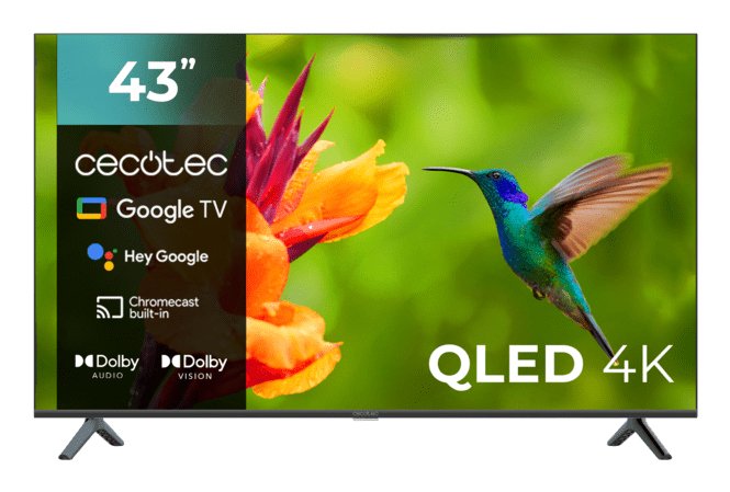 EAN 8435484009799 - Cecotec 00979 Televisor 109,2 cm (43") 4K Ultra HD Smart TV Wifi Negro imagen 1