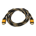 EAN 8436574701104 - AISENS A119-0111 cable HDMI 1,8 m HDMI tipo A (Estándar) Negro, Naranja imagen 2