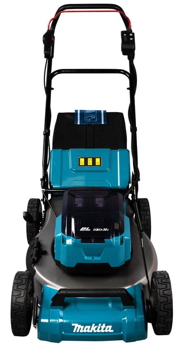 EAN 88381894432 - Makita DLM530Z cortadora de césped Cortacésped de empuje a gasolina Batería Negro, Azul imagen 8