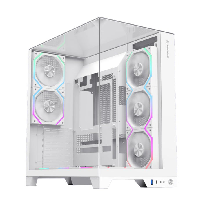 EAN 6931858778305 - GameMax Infinity Pro WH Midi Tower Blanco imagen 2