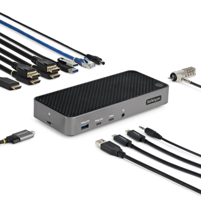 EAN 0065030900089 - StarTech.com 116E-USBC-DOCK base para portátil y replicador de puertos Alámbrico USB 3.2 Gen 2 (3.1 Gen 2 imagen 16