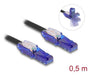 EAN 4043619809257 - DeLOCK 80925 cable de red Negro, Violeta 0,5 m Cat6 U/UTP (UTP) imagen 2
