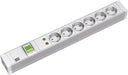 EAN 4016514019373 - Bachmann 6x Schuko, 2m base múltiple 6 salidas AC Gris imagen 1