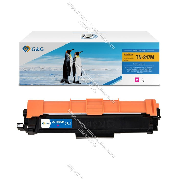EAN 6941784791156 - G&G 16022 cartucho de tóner 1 pieza(s) Compatible Magenta imagen 1