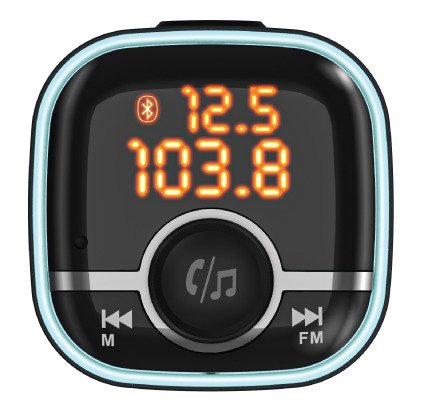 EAN 8594181744317 - Navitel BHF04 MAX transmisor FM 87,5 - 108 MHz Bluetooth/USB Negro imagen 1