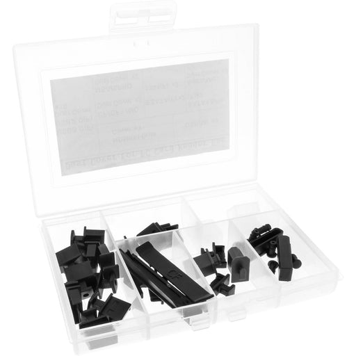 EAN 4043718215324 - InLine 59941D protector contra el polvo Tapones antipolvo para PC/servidor Negro imagen 1