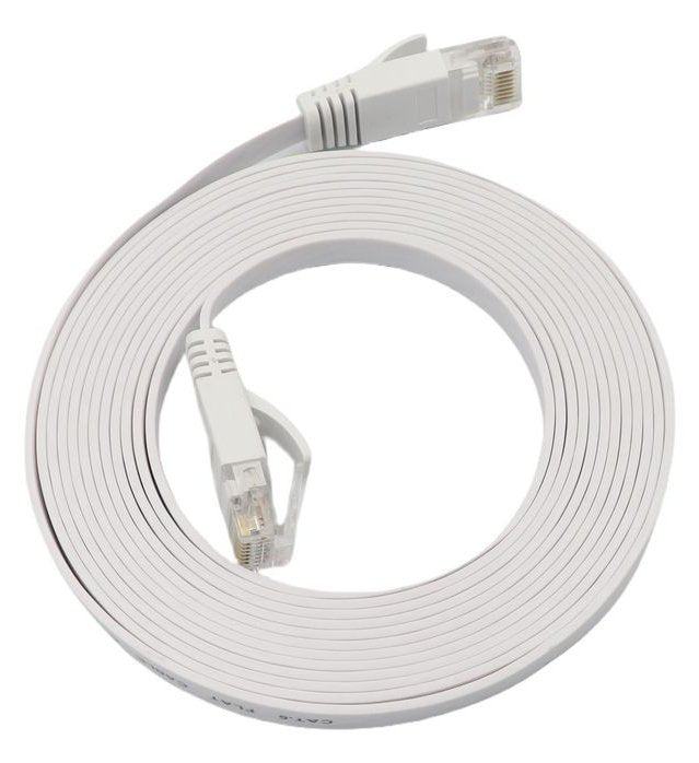 EAN 5715063699867 - Microconnect V-UTP6A03W-FLAT-LSZH cable de red Blanco 3 m Cat6a U/UTP (UTP) imagen 1