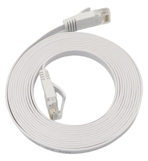 EAN 5715063699836 - Microconnect V-UTP6A10W-FLAT-LSZH cable de red Blanco 10 m Cat6a U/UTP (UTP) imagen 1
