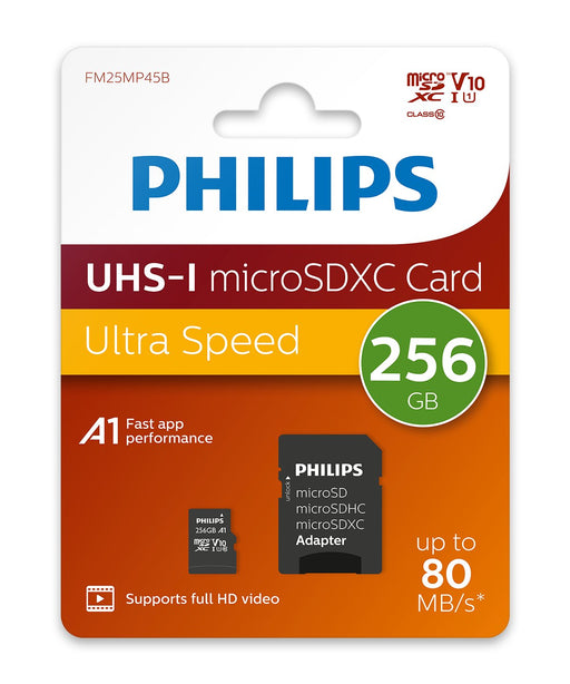 EAN 4895229133532 - Philips FM25MP45B/00 memoria flash 256 GB MicroSDHC UHS-I Clase 10 imagen 2