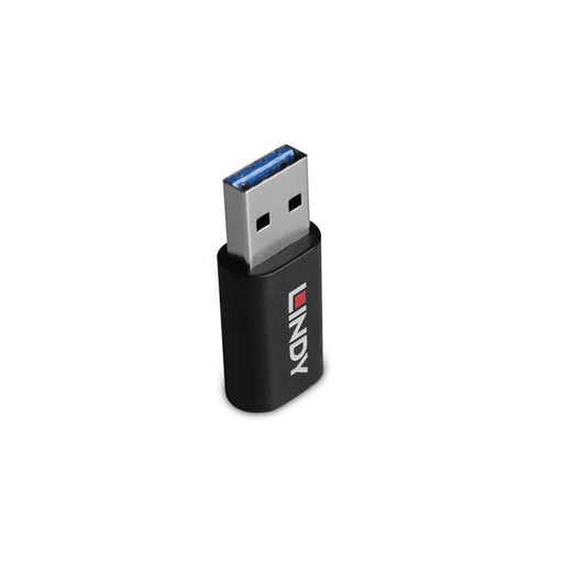 EAN 4002888712644 - Lindy 71264 cambiador de género para cable USB Type A USB Type C Negro imagen 1