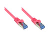 EAN 4014619548361 - Alcasa Cat6a 0.5m cable de red Magenta 0,5 m S/FTP (S-STP) imagen 1