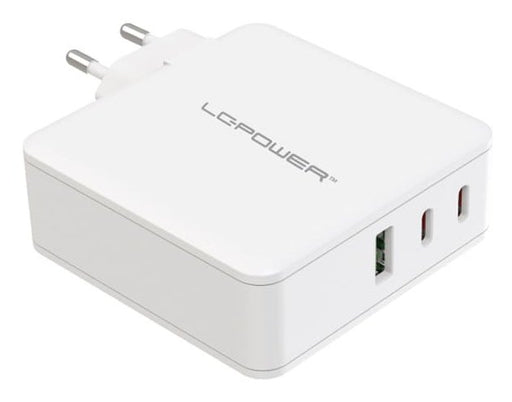 EAN 4262443280616 - LC-Power LC-GAN-100 cargador de dispositivo móvil Universal Blanco Corriente alterna Carga rápida Interio imagen 1