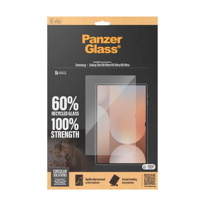 EAN 5715685013317 - PanzerGlass ® Screen Protector Samsung Galaxy Tab S8 Ultra | S9 Ultra | S10 Ultra | Ultra-Wide Fit Protec imagen 3