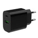 EAN 8716309128643 - Gembird TA-UC-PDQC20-01-BK cargador de dispositivo móvil Universal Negro Corriente alterna Carga rápida I imagen 1