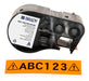 EAN 888434592625 - Brady M4C-1000-595-OR-BK etiqueta de impresora Negro, Naranja Etiqueta para impresora autoadhesiva imagen 1