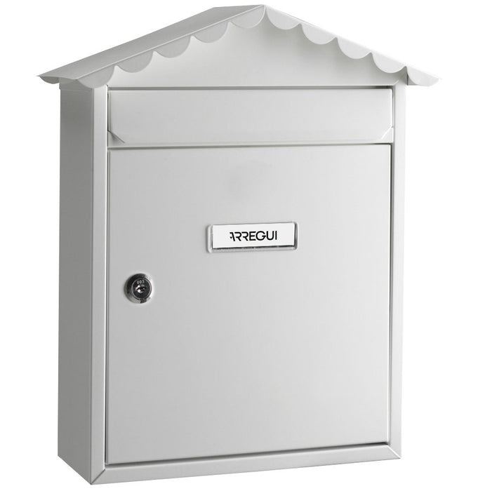 EAN 8425181157411 - Arregui E-5741 mailboxes Blanco Buzón de correos para montaje en pared Acero imagen 1