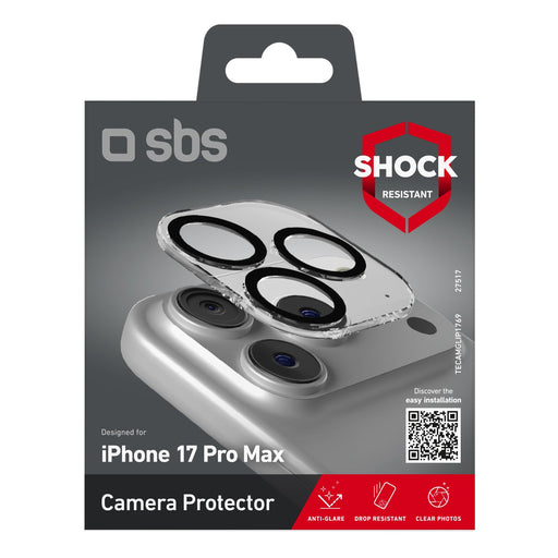 EAN 8018417527517 - SBS TECAMGLIP1769 protector de pantalla o trasero para teléfono móvil Protector para lentes de cámara App imagen 2