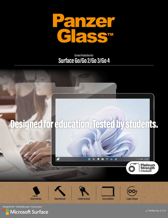EAN 5711724062551 - PanzerGlass ® Screen Protector Microsoft Surface Go 4 | Go 3 | Go 2 | Go Protector de pantalla 1 pieza(s) imagen 6