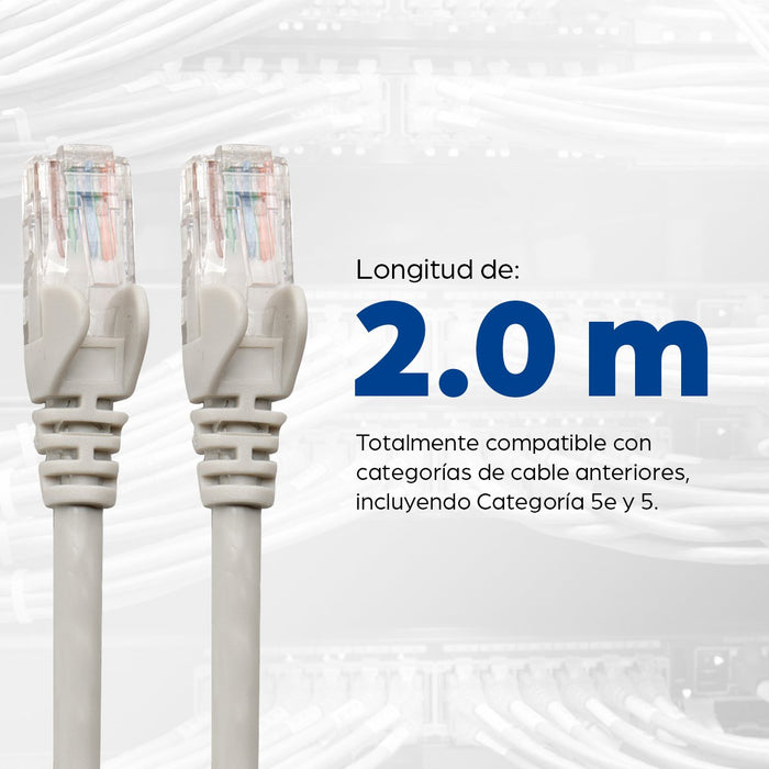 EAN 0766623334112 - Intellinet 334112 cable de red Gris 2 m U/UTP (UTP) imagen 5