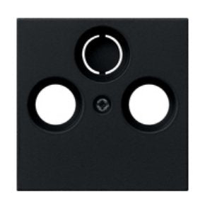 EAN 4010337036616 - GIRA 0869005 placa de pared y cubierta de interruptor Negro imagen 1