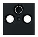 EAN 4010337036616 - GIRA 0869005 placa de pared y cubierta de interruptor Negro imagen 1