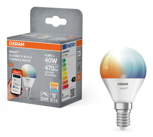 EAN 4099854530081 - Osram SMART+ lámpara LED Blanco 6500 K 4,9 W E14 F imagen 9