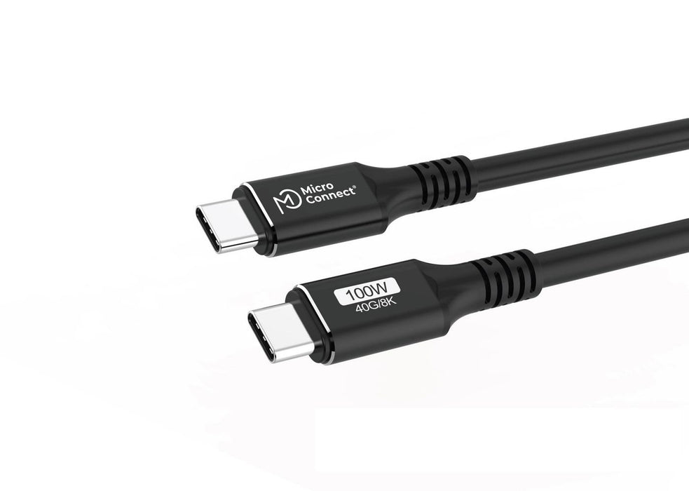 EAN 5715328135574 - Microconnect USB4CC015 cable USB USB4 Gen 3x2 0,15 m USB C Negro imagen 4