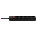 EAN 5905106070085 - Savio LZ-18 base múltiple 5 m 5 salidas AC Interior Negro imagen 6