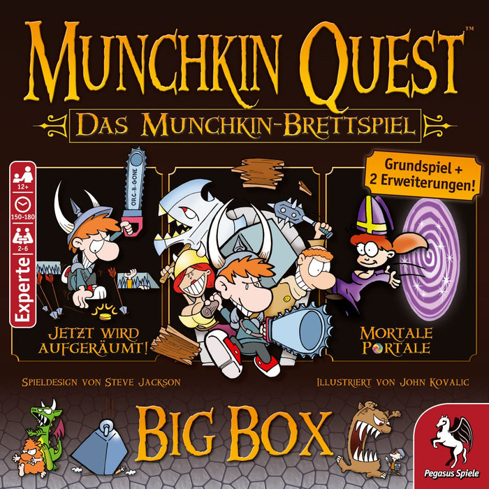 EAN 4250231714092 - Pegasus Spiele Munchkin Quest 180 min Juego de mesa imagen 3