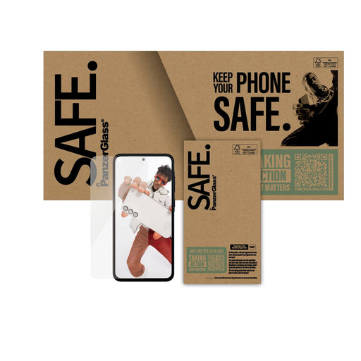 EAN 5715685025013 - PanzerGlass SAFE. by ® Screen Protector Galaxy S24 FE | A36 5G | A56 5G | Ultra-Wide Fit | BULK Protector imagen 2