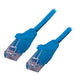 EAN 3700224724467 - MCL 0.5m Cat6 U/UTP cable de red Azul 0,5 m U/UTP (UTP) Alrededor imagen 1